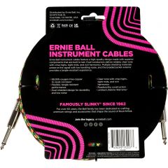Ernie Ball Câbles instrument gaine tissée jack/jack 3m Good Vibration - Vue 2